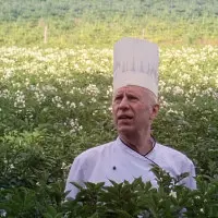 Wolfgang Kaiser im Kartoffelfeld